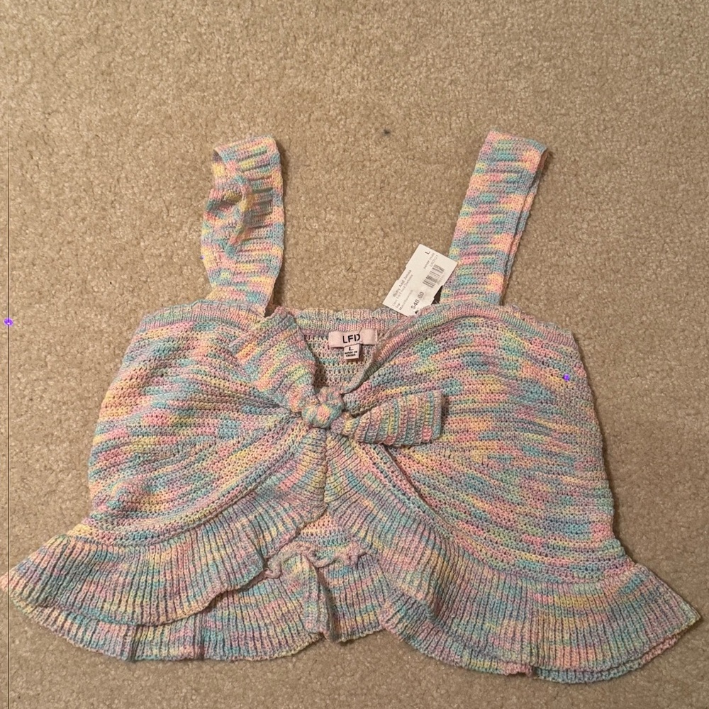 Crochet crop top